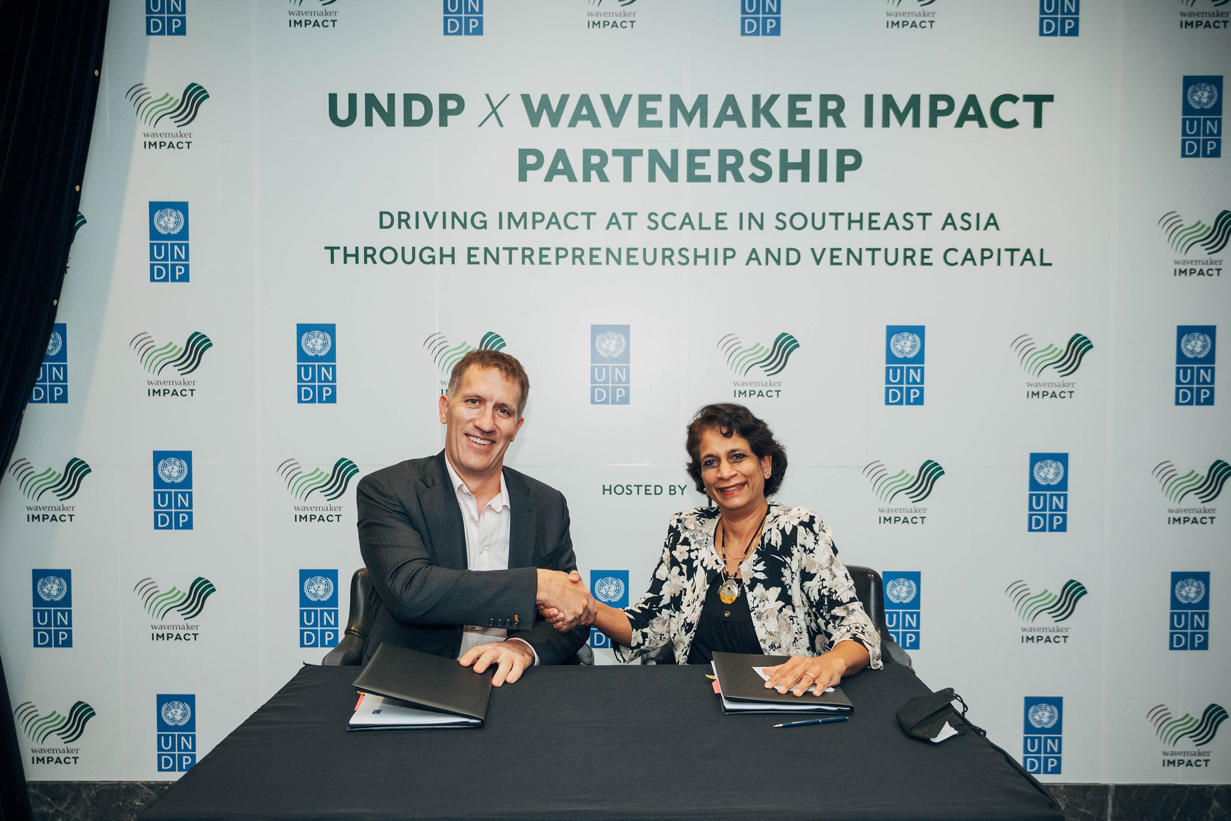 Wavemaker Impact x UNDP partnership signing